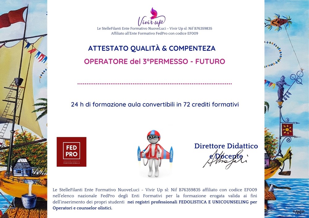 IL 3° PERMESSO: DALL'AUTO-SABOTAGGIO all'AUTO-REALIZZAZIONE 