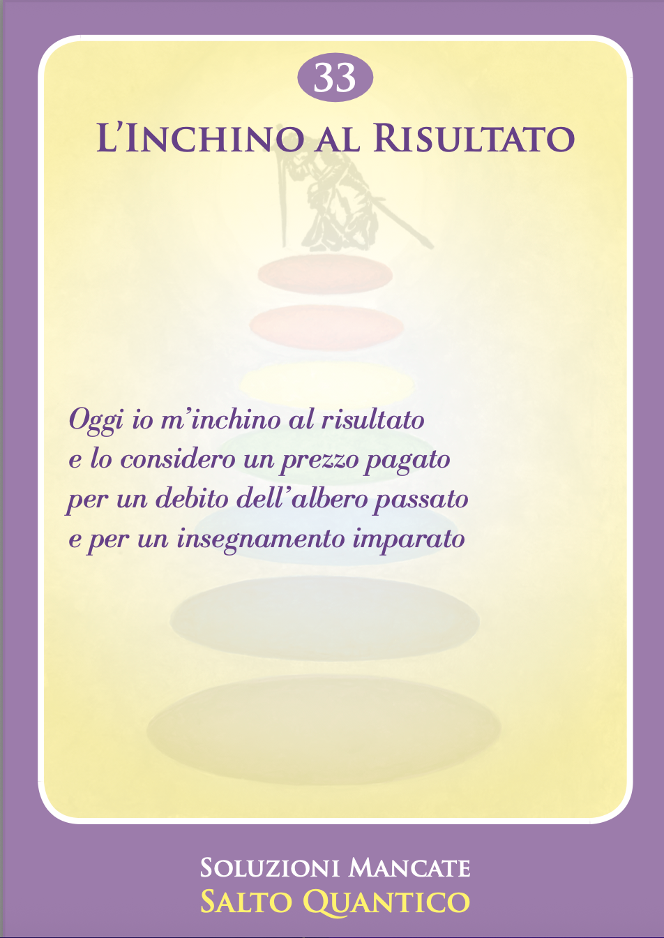 PERCORSO DI PURIFICAZIONE DELLA LINEA DEL TEMPO 