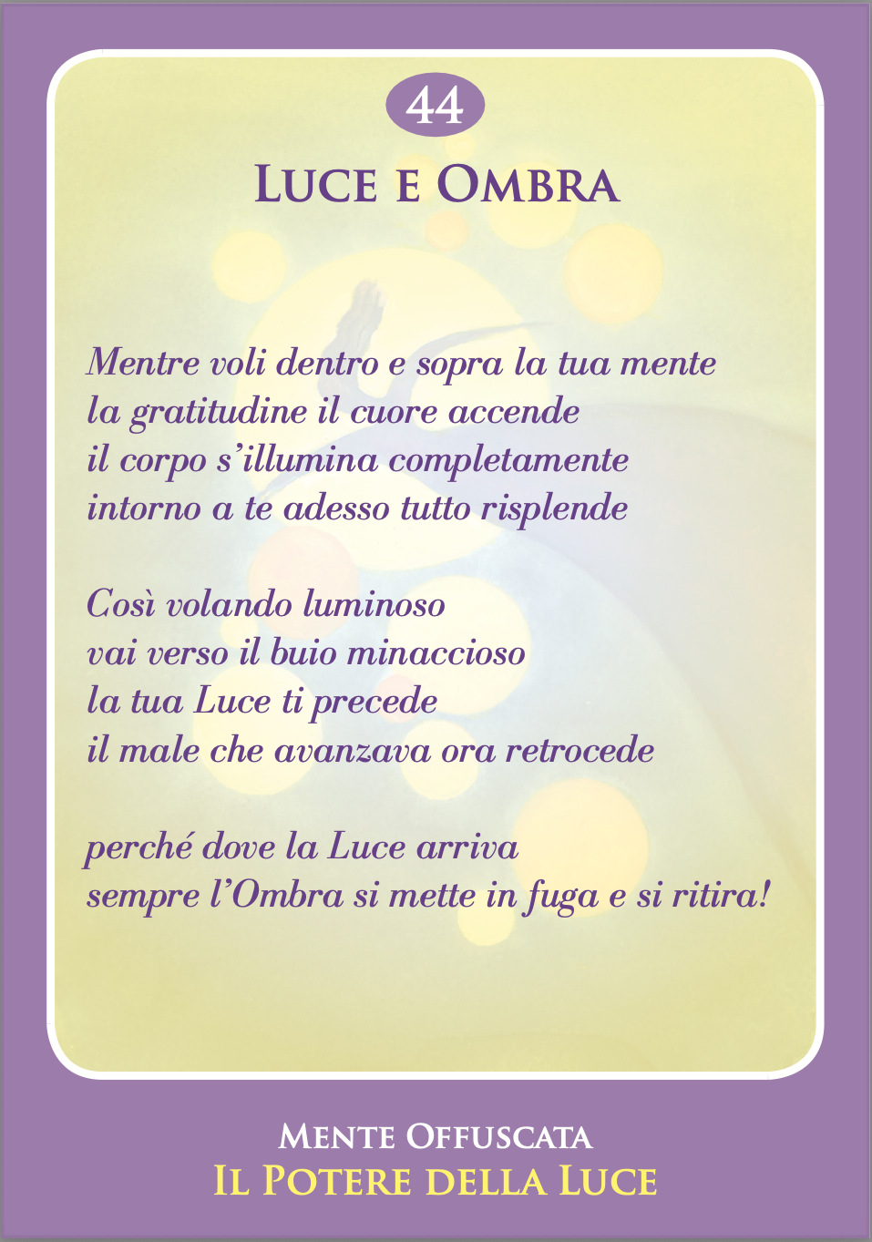 PERCORSO DI PURIFICAZIONE DELLA LINEA DEL TEMPO 