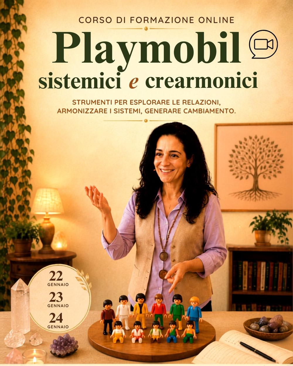 Calendario PLAYMOBIL SISTEMICI E CREARMONICI: le figure sistemiche che rendono visibili le dinamiche invisibili
