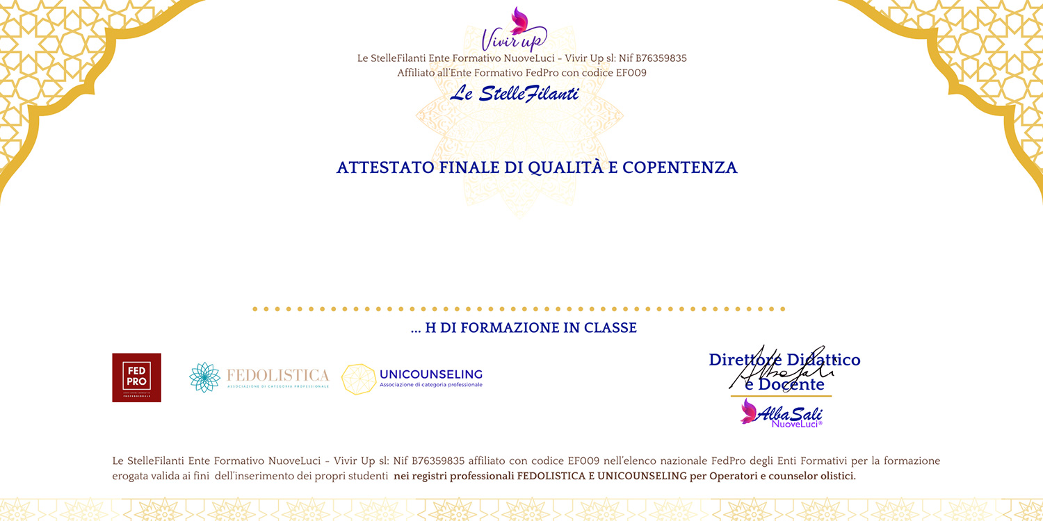 Attestati di partecipazione e costi dei corsi